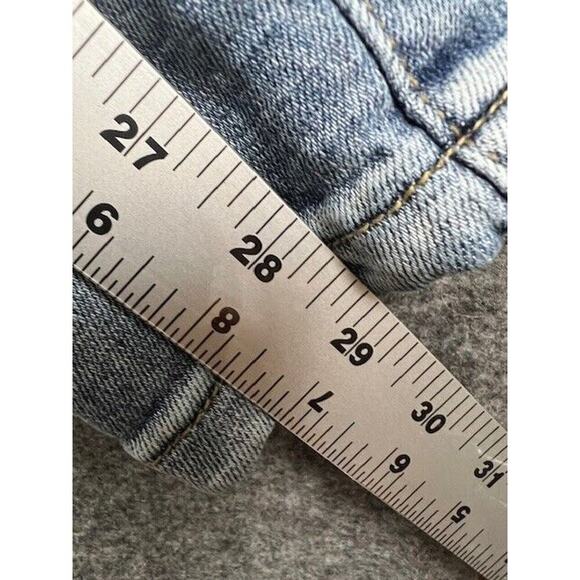 Denim Man Faded Distressed Jeans 33 - Picture 7 of 8